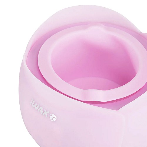 Нагревател за топла кола маска розов iWax Flower 450ml 