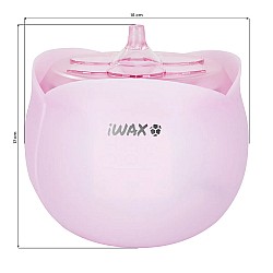 Нагревател за топла кола маска розов iWax Flower 450ml 